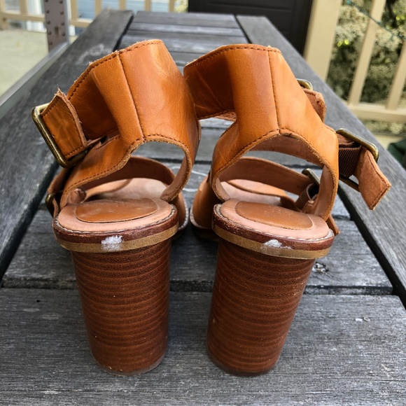 Madewell Brown Leather Sandals - Picture 6 of 8